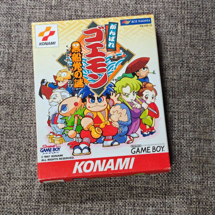 任天堂GB GBC GBA掌机用 正版游戏卡带 大盗伍佑卫门 黑船党之谜