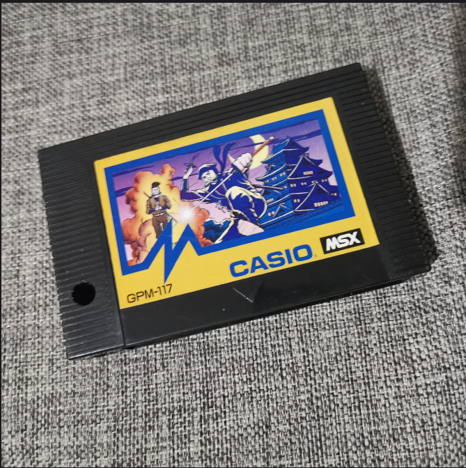 msx 主机用 原装正版游戏卡带 伊贺忍法帖