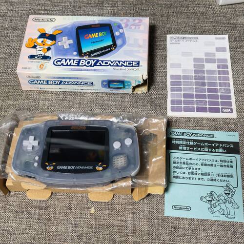 外盒破损 任天堂日版原装 读卖巨人队 限定版 GBA 掌机游戏机