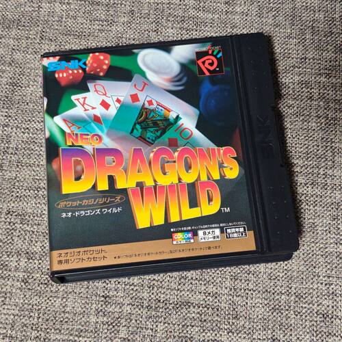 SNK NGPC掌机适用 原装正版游戏卡带 扑克