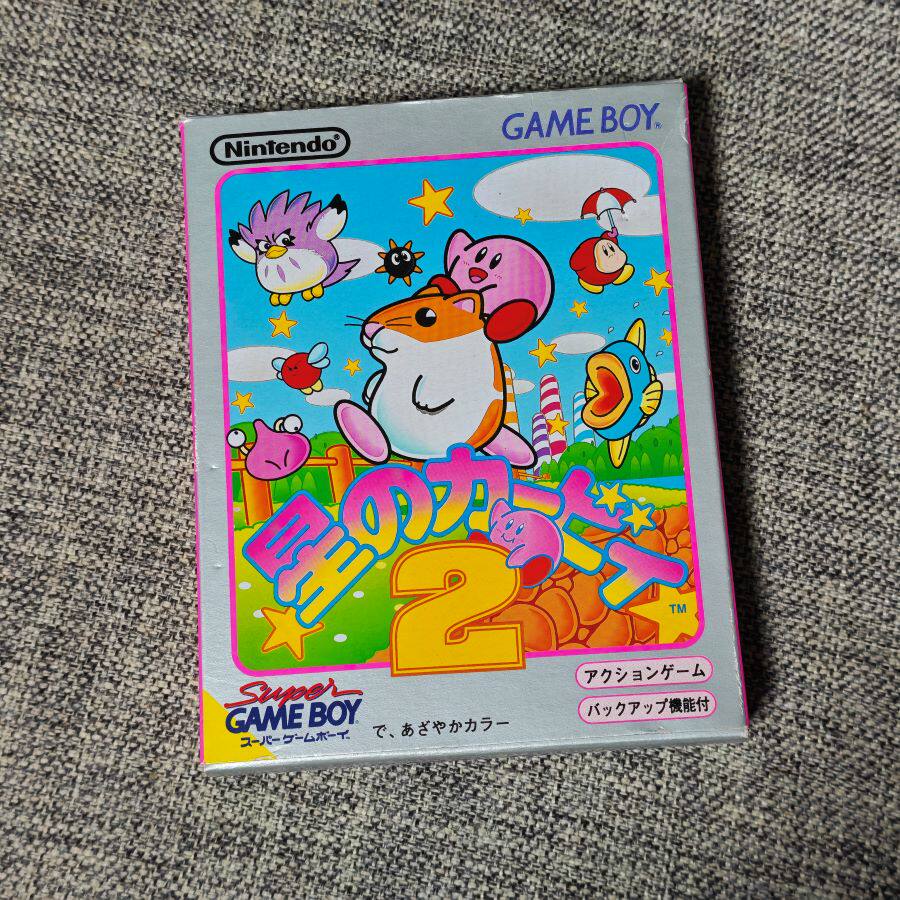 美品 任天堂GB GBC GBA掌机适用的 正版游戏卡带 星之卡比 2