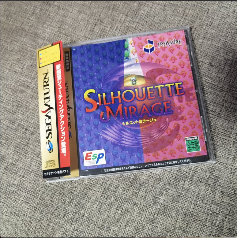 超美品 SS 正版游戏 侧影幻象 世嘉土星