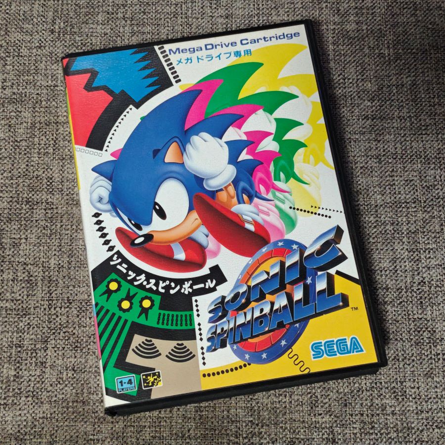 全新品 世嘉MD 主机适用 原装正版游戏卡带 索尼克 弹珠台