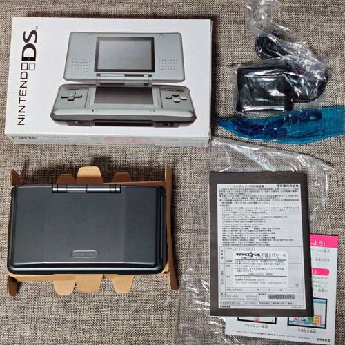 超美品 任天堂适用 日版原装 黑色 NDS 饭盒 掌机