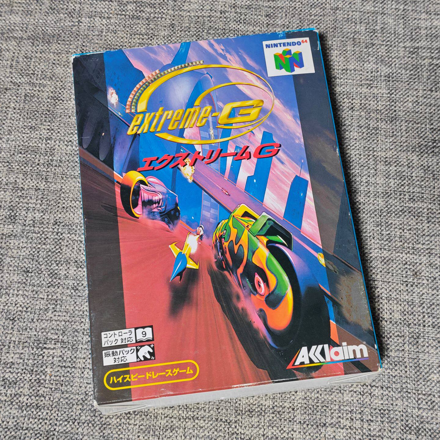 良品 任天堂N64 主机适用 原装正版游戏卡带 超级机车赛