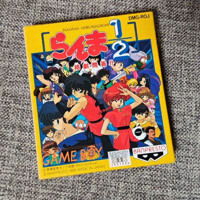 任天堂GB GBC GBA掌机适用的 正版游戏卡带 乱马 格剧问答