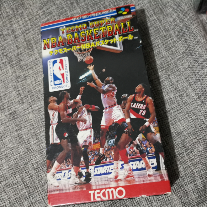 正版游戏卡NBA篮球任天堂SFC