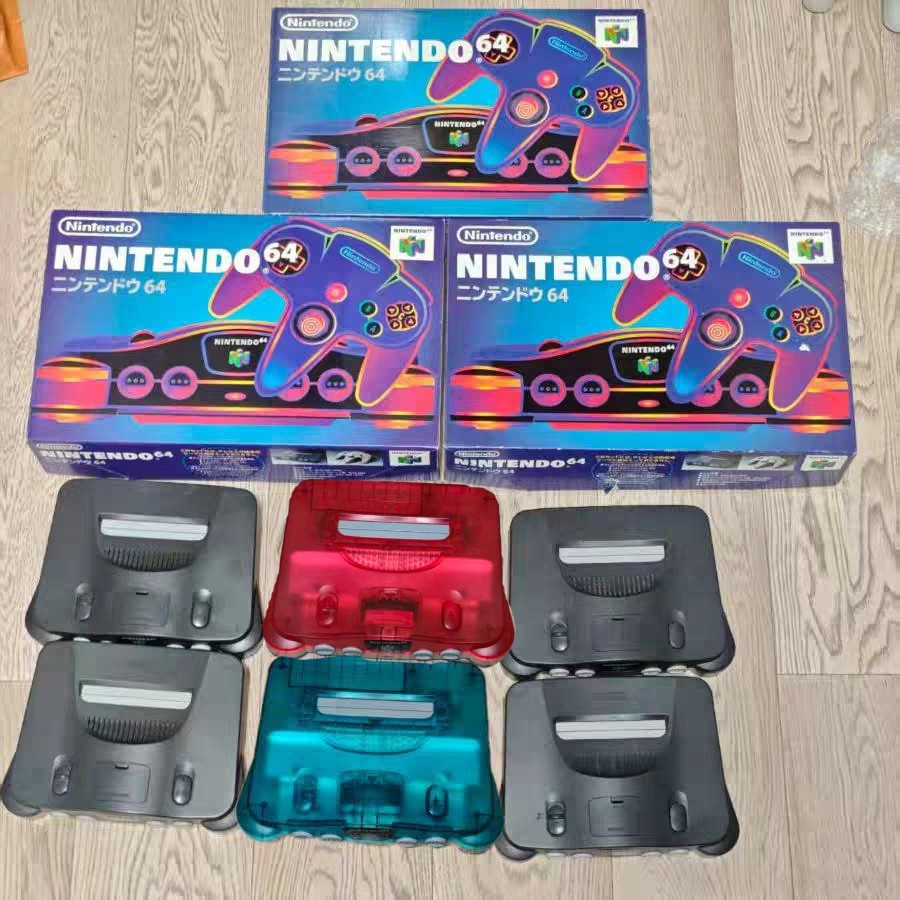 原装日版 任天堂N64 主机 用 游戏机 盒说全 对号