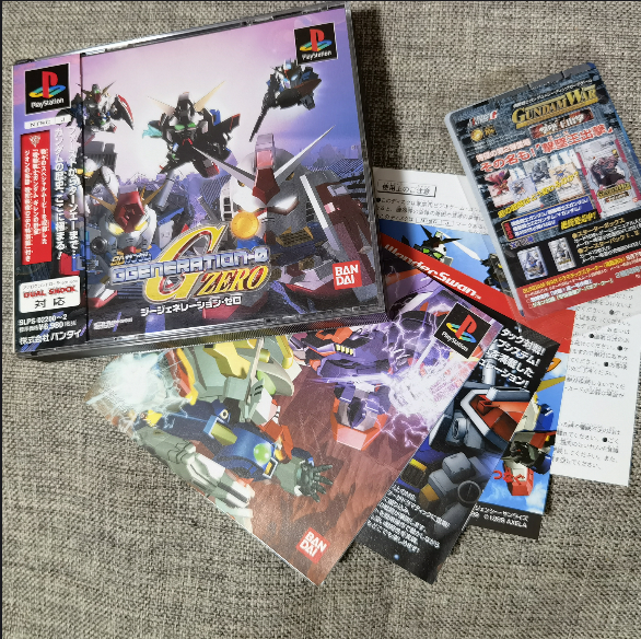 美品 PS1 的 正版 SD高达 G世纪 ZERO