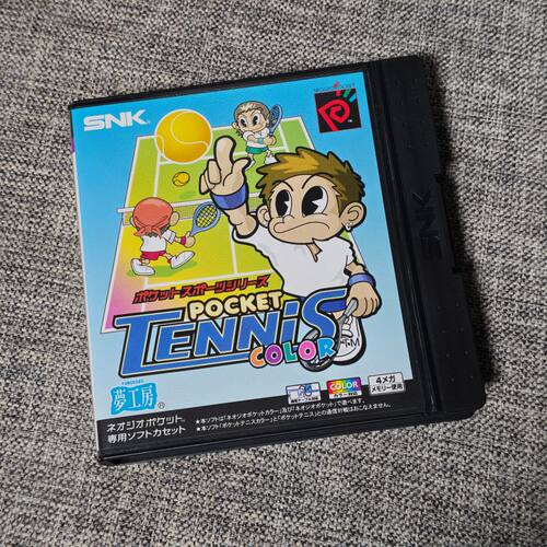 全新品 SNK NGPC掌机适用 原装正版游戏卡带 口袋网球