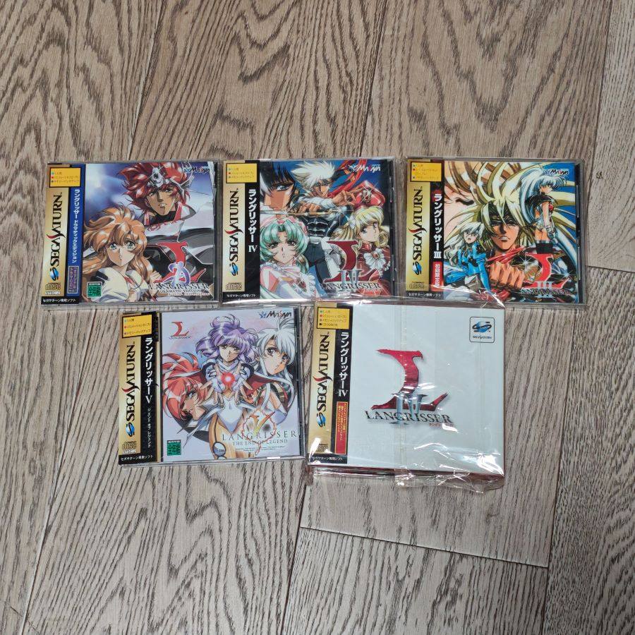 世嘉土星SS 主机适用 正版游戏 梦幻模拟战 1 2 3 4 5