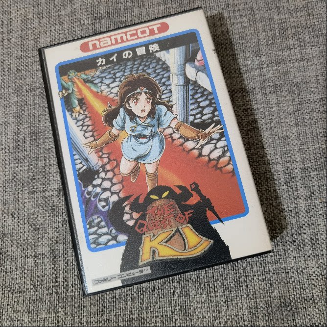 美品 任天堂FC红白机主机 原装正版游戏卡带 KI冒险