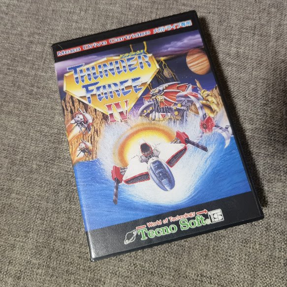 超美品 世嘉md主机 雷鸟4 闪电出击 原装正版游戏卡带