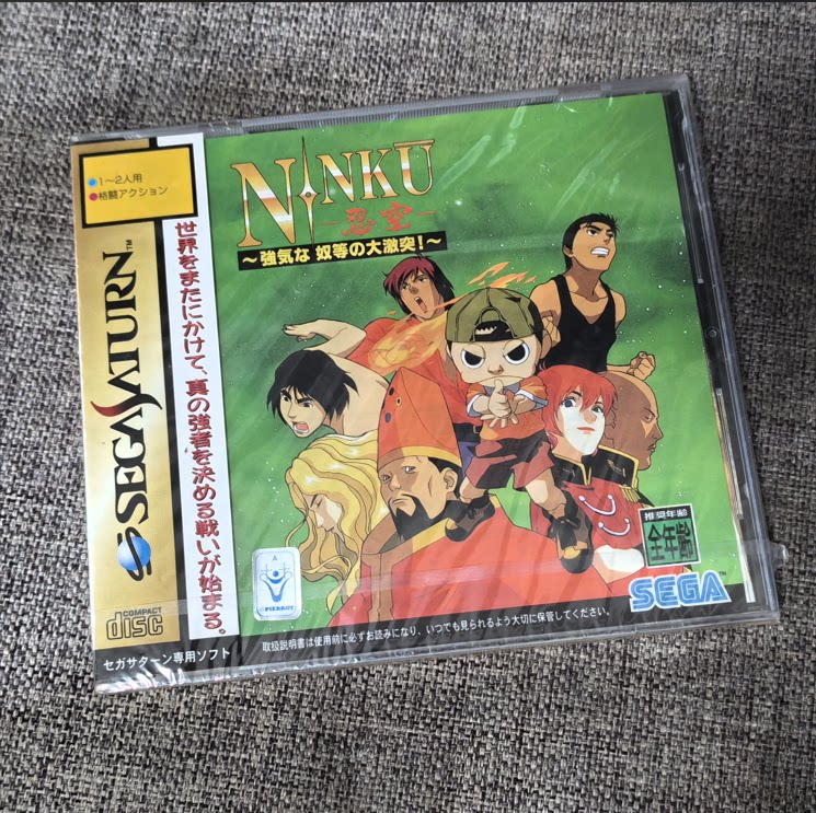 全新品 SS 正版游戏 忍空 世嘉土星