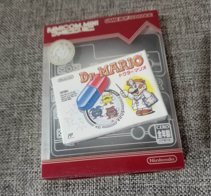 美品 任天堂gba nds掌机用 正版游戏卡带 fc mini  马里奥医生