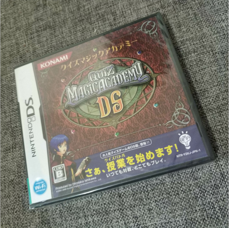 任天堂NDS全新品的 正版卡带 游戏卡 问答魔法学院 2手也有