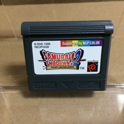 NGPC 掌机用 侍魂 2 原装正版游戏卡带