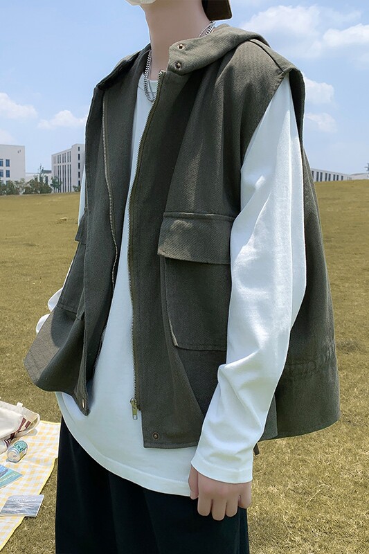 2023春季新款短袖夹克工装上衣青春时尚潮流百搭J5013-P65控88,男装夹克,星座810(原QT5070)