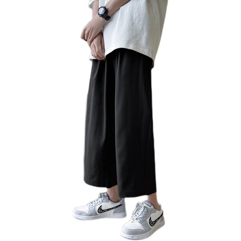 【主推】2022冰丝休闲裤潮流九分裤男西装裤DK130-P35控58,男装休闲裤,星座810(原QT5070)