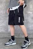2021夏季印花直筒休闲短裤男百搭五分裤潮流大裤衩D，男装休闲裤，星座810(原QT5070)