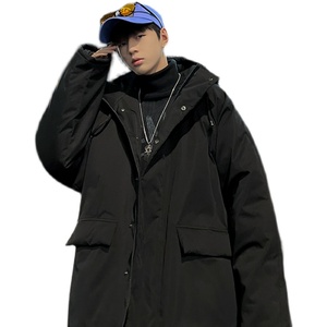 2021冬天棉衣男加厚连帽棉服外套宽松港风 MY6002图片