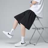 2022夏新款潮流休闲裤短裤纯色潮男五分裤西装裤DK127-特P30控48，男装休闲裤，星座810(原QT5070)