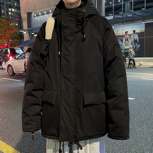 2021冬天棉衣男加厚连帽棉服外套宽松港风MY6002,倩碧冬天搭配图片