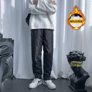 2020冬季新款80%白鸭绒羽绒裤男加厚休闲裤,男装棉裤,星座810(原QT5070)