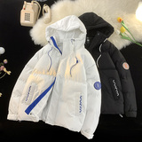 2024冬季新款青少年连帽棉衣面包服帅气羽绒棉服MY8028-P05控138，男装棉衣，星座810(原QT5070)