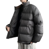 港风加厚棉衣男面包服立领宽松棉袄休闲外套MY6001，男装棉衣，星座810(原QT5070)