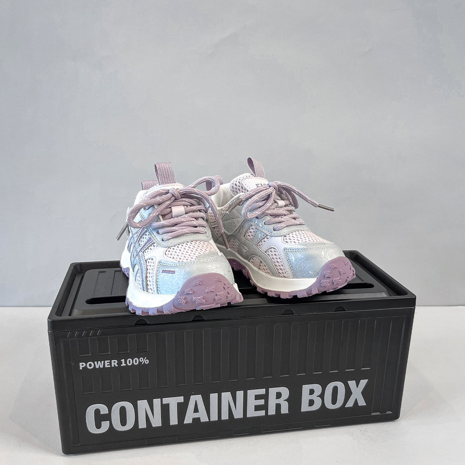 2026新款春秋季韩版女童鞋子阿甘鞋软底老爹鞋男童儿童跑步鞋潮牌