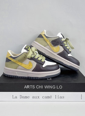 AJ童鞋黄色运动鞋女童鞋子2026新款春秋季韩版儿童板鞋男童跑步鞋