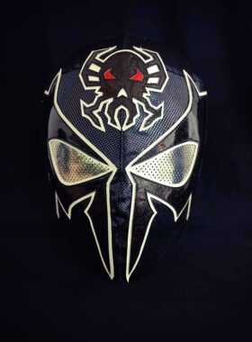 摔角面具摔跤面具wwe njpw lucha 蜘蛛侠2099