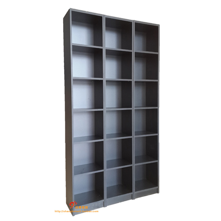 皇冠老店2米高简约现代书架定制整体书墙书柜碟片收藏陈列架120宽