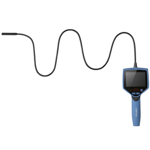 超眼防水高清3.5寸屏蛇形软管汽车维修工业电子内窥管道窥镜N012J