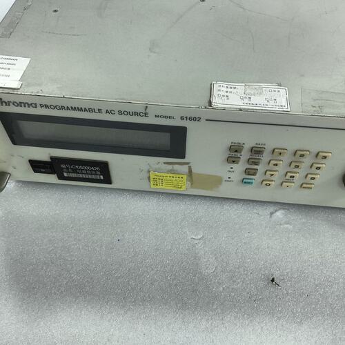 议价Chroma 61602 交流变频电源 AC Power可维修