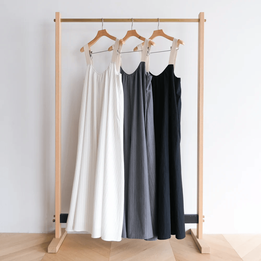 日单sear*om 原单2024夏季新款设计感小众吊带大摆露背长款连体裤