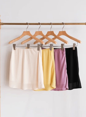 日单sear*om 原单2024年夏季新款薄款质感气质花边腰简约半身裙女