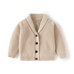 品牌折扣特价撤柜童装上衣秋冬A类毛衣开衫帅气男童毛衣BD898