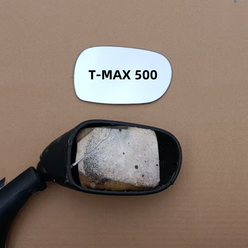 雅马哈 TMAX500 T-MAX530 后视镜反光倒车镜片改装大视野凸面镜子