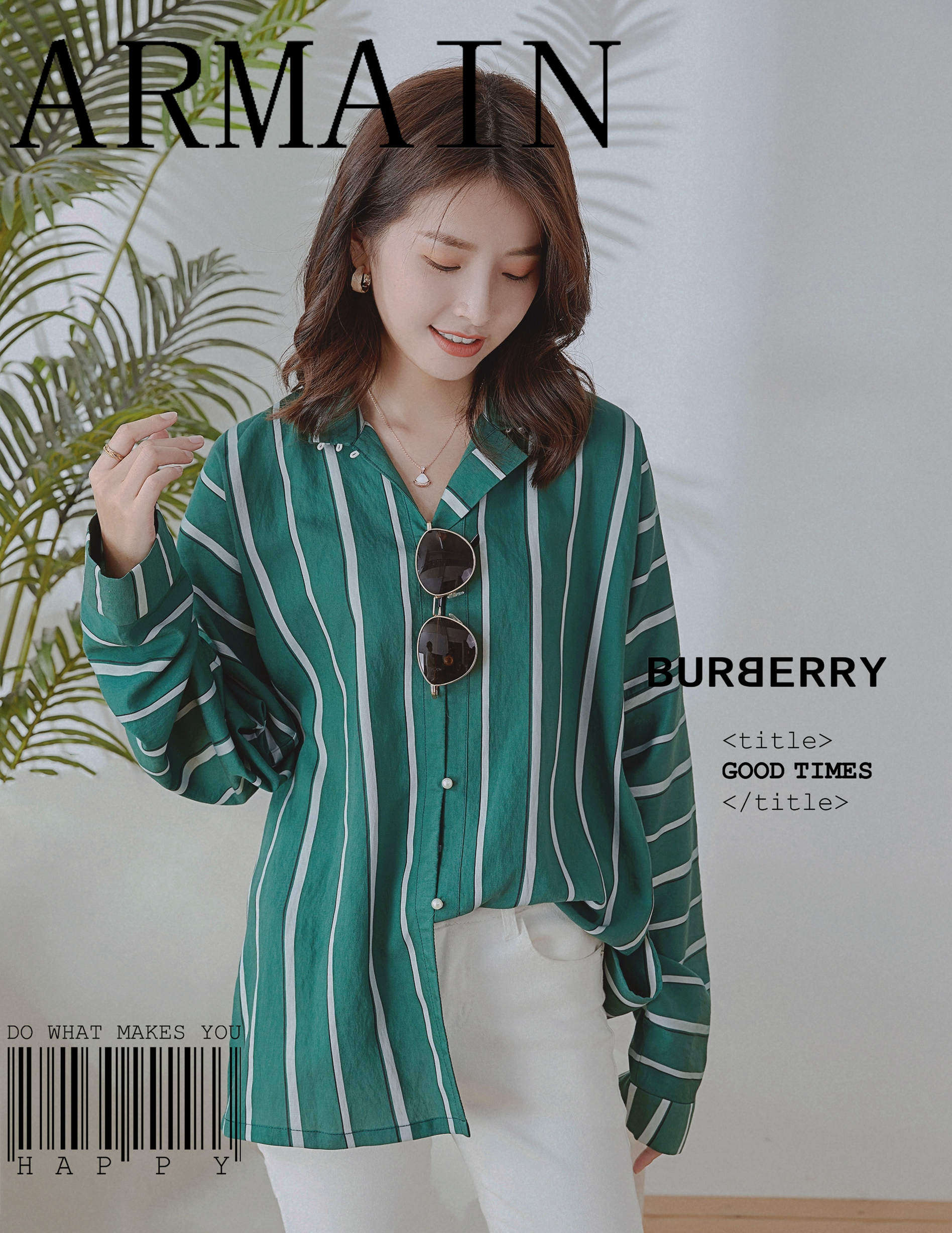 素风尔雅明制立领衫时尚春夏汉服女白色条纹伪衬衫宽松显瘦慵懒风