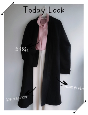 年末清仓专用毛呢夹棉长褙子