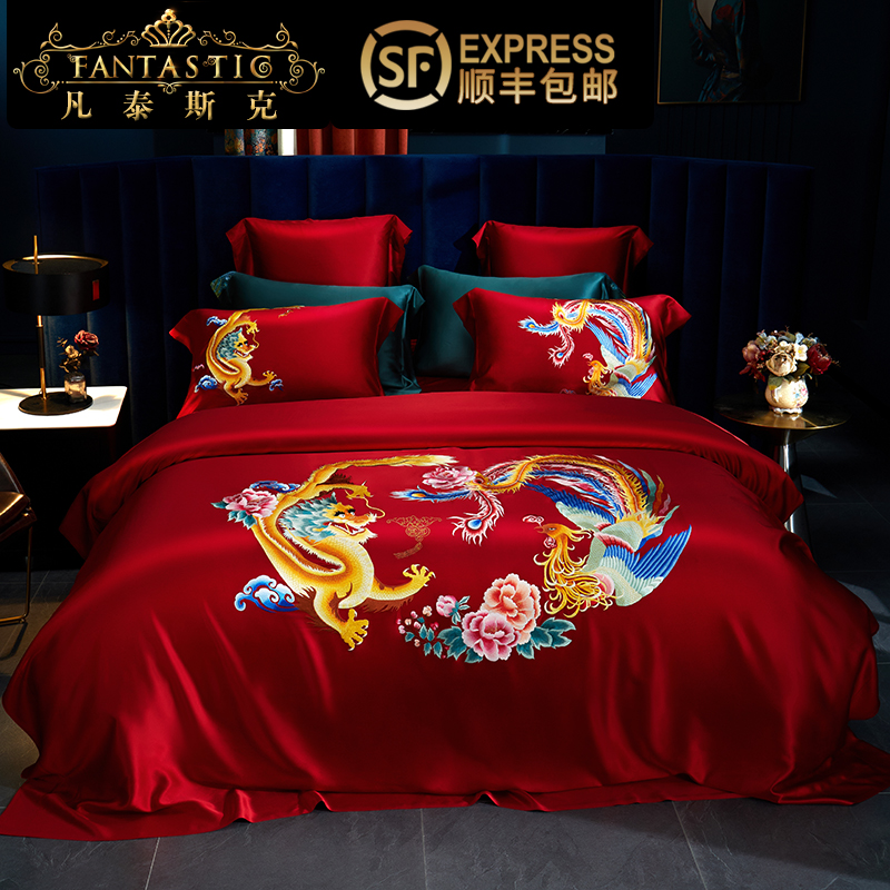 凡泰斯克私人定制结婚真丝套件