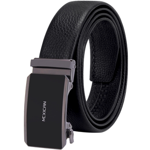 稻草人腰带男2026新款真皮时尚小众高级商务品牌牛皮自动扣裤袋