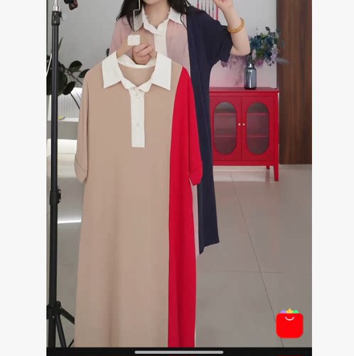 【悦悦老板娘专享】桑蚕丝家居连衣裙JM040610