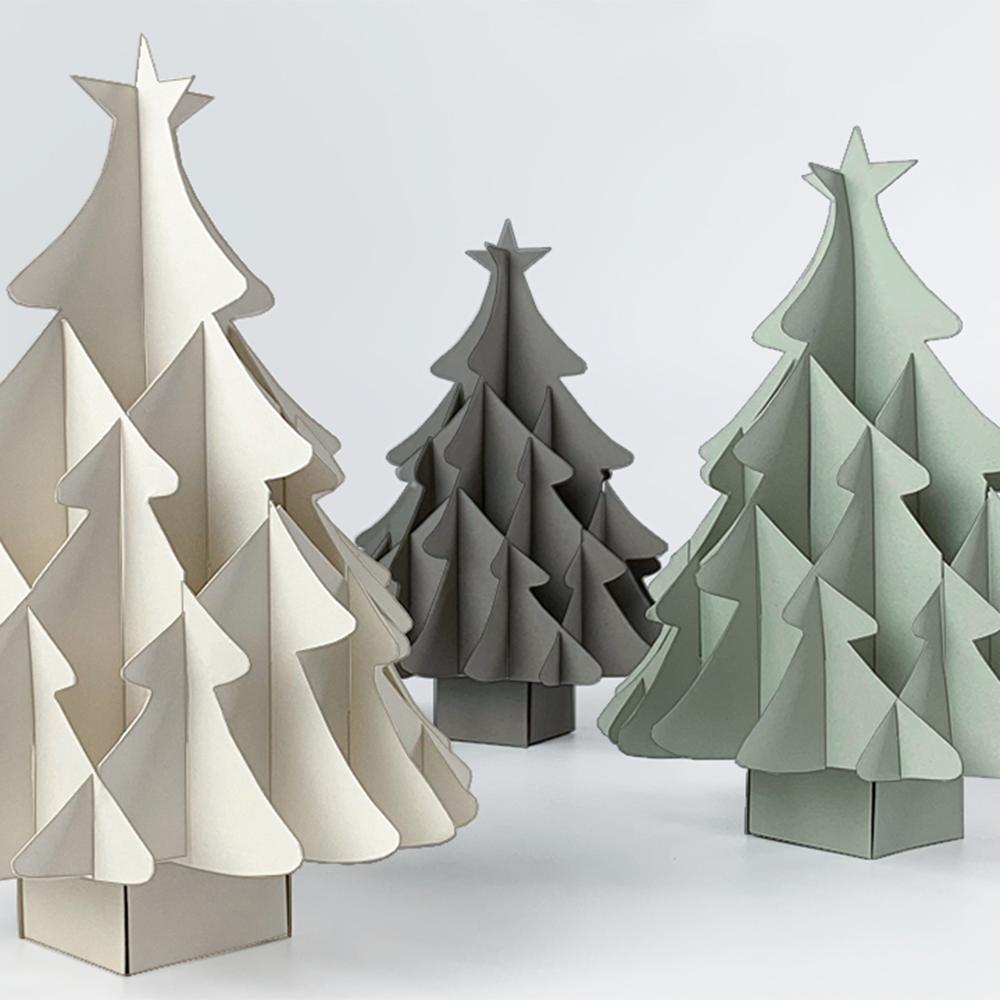 柒刀鱼 圣诞树图纸电子版图纸DIY圣诞树装饰PDF百度夸克网盘