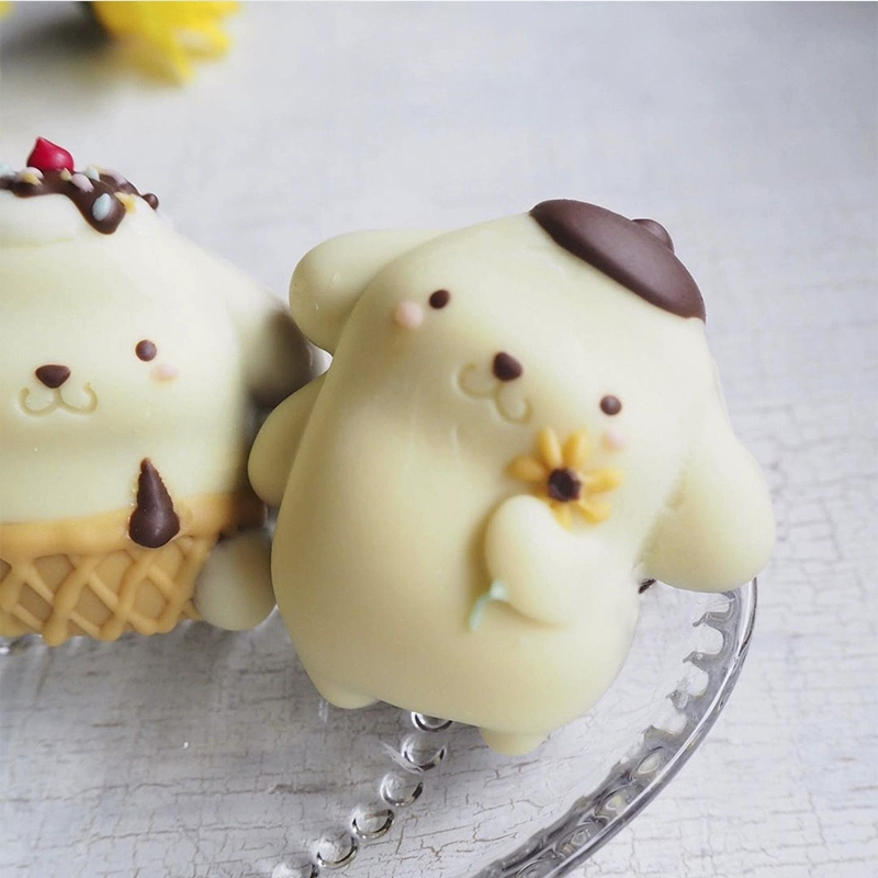 FL日式食品级硅胶模3D立体卡通