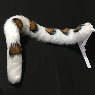 现货 明日方舟 cos服道具 初雪 银灰 崖心 毛绒道具 尾巴