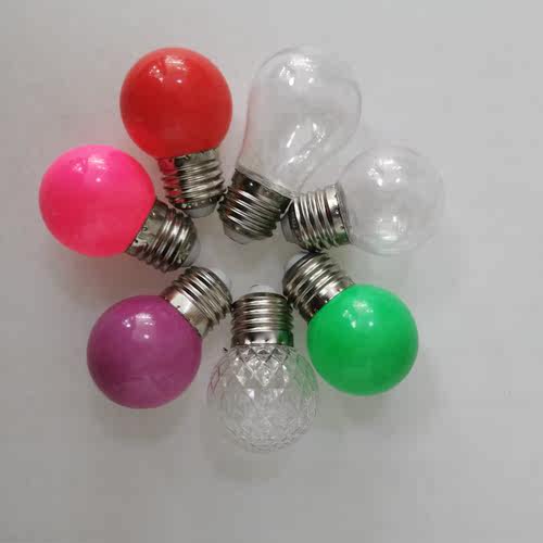 LED节日彩泡 红色绿色粉色灯笼泡氛围泡