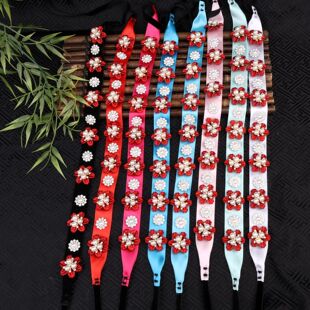 京剧越剧戏曲旦角花旦化妆头饰头面青衣花旦演出表演珠花泡条新款